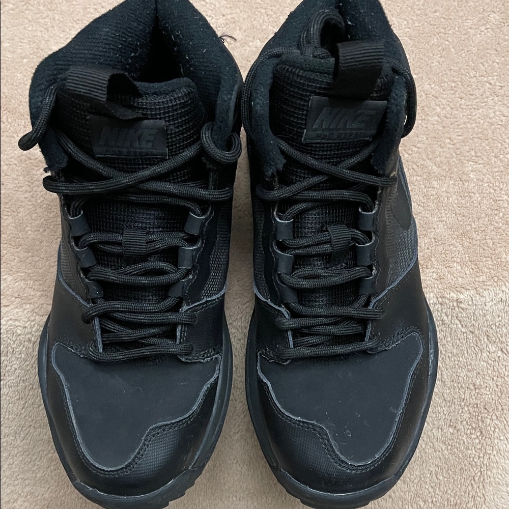 Nike Boy’s Black High-Top Athletic Shoes